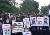 Kutuk Israel dan Dukung Kemerdekaan Palestina, SAPU JAGAD Bersama Elemen Masyarakat Gelar Aksi di Titik 0.Km Yogyakarta