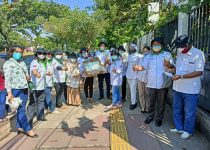 Baksos LBH HKTI Lawan Covid 19 Bagikan Masker di Berbagai Titik di Jakarta
