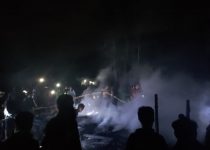 Kobaran Api Hanguskan Satu Rumah Milik Sahrini