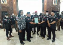 Bupati dan Wakil Bupati Bersama Ketua DPRD dan Forkopimda Hadiri Pelantikan Pengurus DPD SAPU JAGAD Karanganyar
