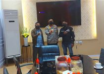 DPD AWPI Sulsel Disambut Baik Oleh Kapolrestabes Makassar Di Ruang Kerjanya