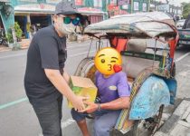 Berbagi Kebahagiaan, DPW SAPU JAGAD Jawa Tengah Berikan Bingkisan Jelang Idul Fitri 1443 H