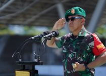 Pangdam Hasanuddin Pimpin Apel Gelar Pasukan Sambut Kedatangan Perdana Menteri Australia di Makassar