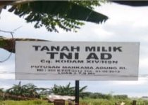 Oknum Polisi Bripka Rizal Franz Menyerobot Tanah Kodam XIV/Hasanuddin