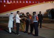 Pangdam Hasanuddin Sambut Kedatangan Presiden RI di Kota Kendar