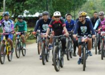 Pangdam Hasanuddin Melepas Sepedaan Cross Country Jelajah Alam di Kabupaten Takala