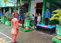 Dengan Tema Seni Dan Budaya SMPN 2 Sungguminasa Menggelar Upacara Memperingati Hari Sumpah Pemuda 28 Oktober.