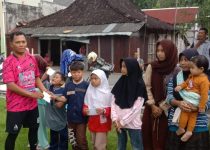Laga Amal dan Santunan Anak Yatim Hadi Mulyo Raya di Lapangan Ngandul Sumberlawang
