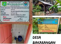 Kades Bakarangan : Silahkan Kordinasi Dengan Kecamatan Terkait Dua Proyek Yang Dikerjakan Desa Bakarangan 