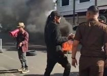 Koalisi Lintas Lembaga Lakukan Aksi Didua Titik Wilayah Pemerintahan Kab. Gowa