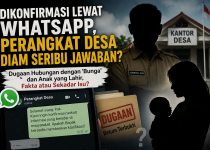 Konfirmasi Disampaikan Lewat WhatsApp, Perangkat Desa Waru Bungkam atas Isu yang Beredar